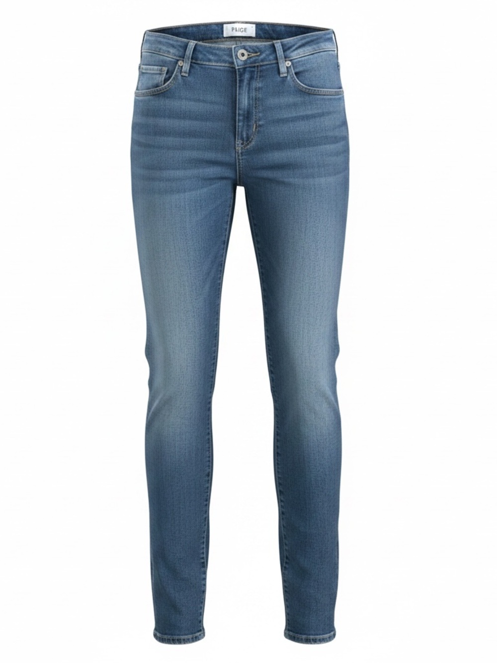 PAIGE Skyline Skinny Jeans Dark Wash Mid Rise Stretch Size 27